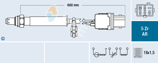 FAE Lambda-sonde 75138