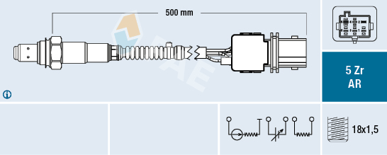 FAE Lambda-sonde 75139