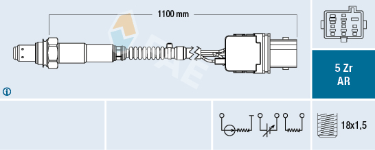 FAE Lambda-sonde 75140