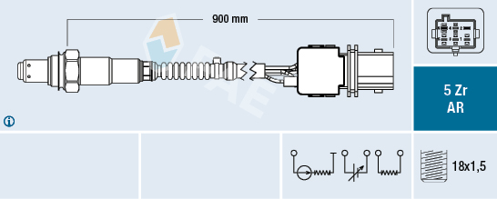 FAE Lambda-sonde 75141