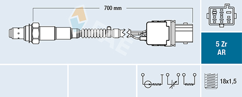 FAE Lambda-sonde 75151