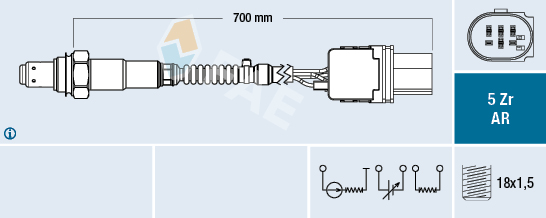 FAE Lambda-sonde 75153