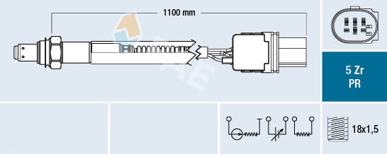 FAE Lambda-sonde 75154