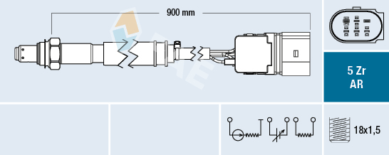 FAE Lambda-sonde 75155