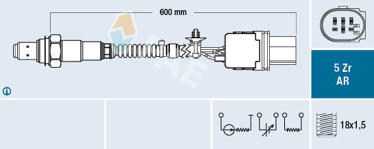 FAE Lambda-sonde 75159