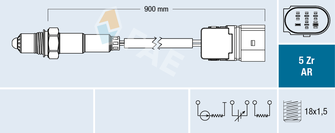 FAE Lambda-sonde 75359