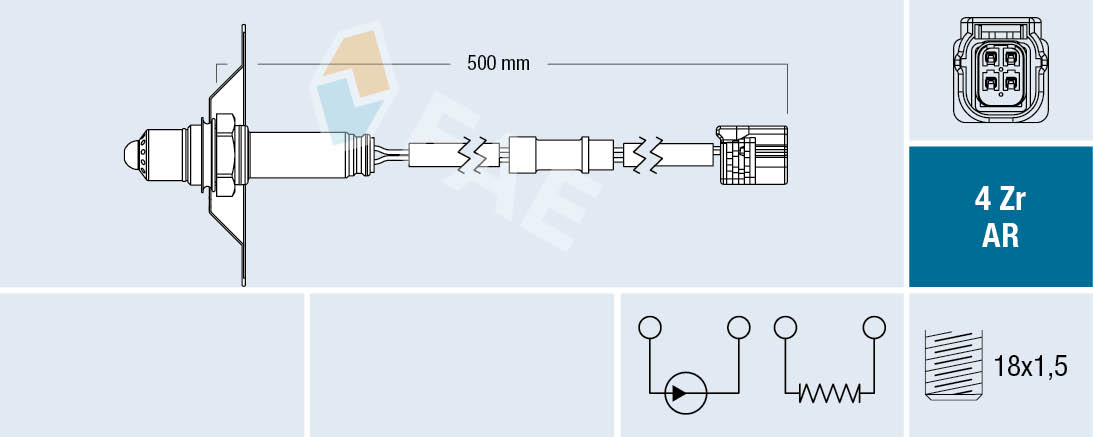 FAE Lambda-sonde 75610