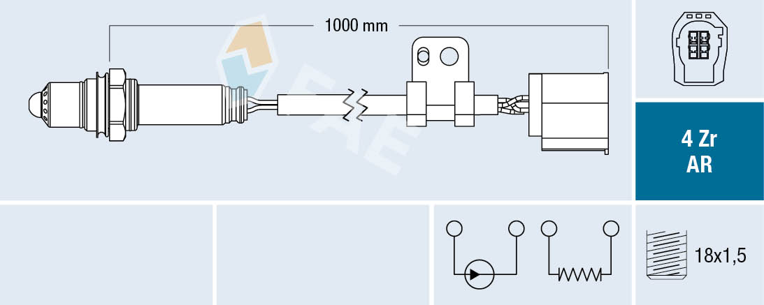 FAE Lambda-sonde 75612