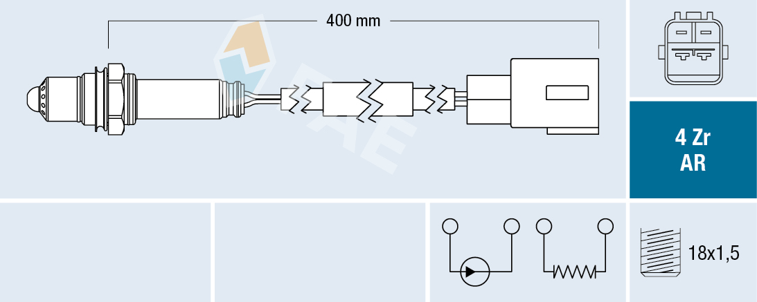 FAE Lambda-sonde 75617