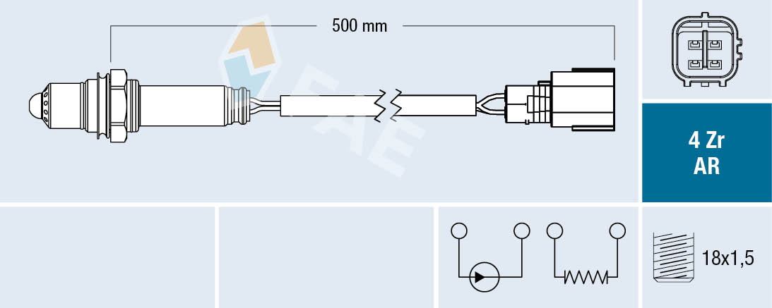 FAE Lambda-sonde 75618