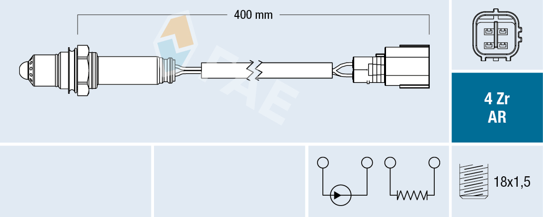 FAE Lambda-sonde 75619