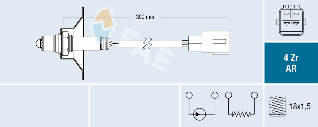 FAE Lambda-sonde 75620