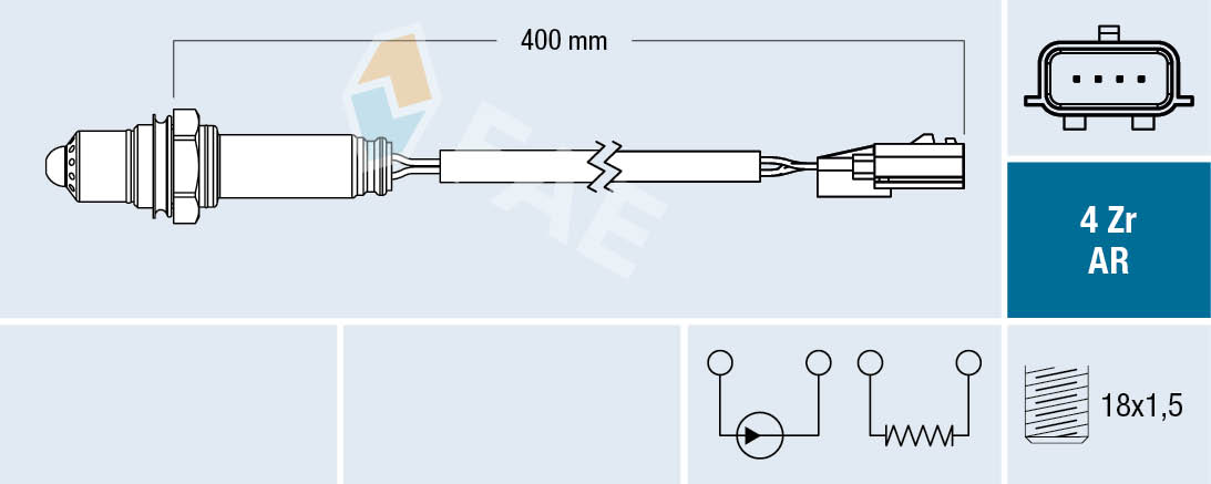 FAE Lambda-sonde 75634