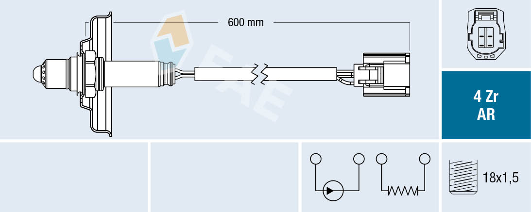 FAE Lambda-sonde 75636