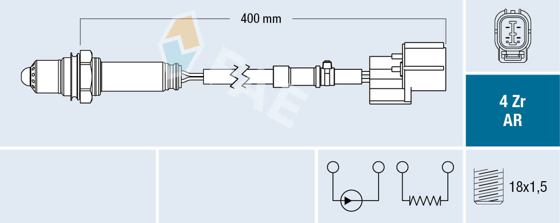 FAE Lambda-sonde 75647