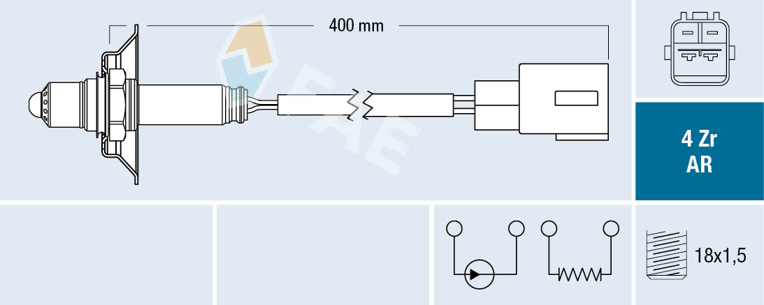 FAE Lambda-sonde 75650