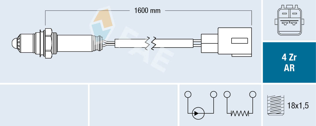 FAE Lambda-sonde 75651