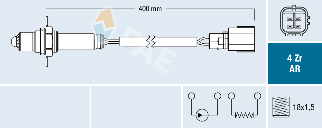FAE Lambda-sonde 75662