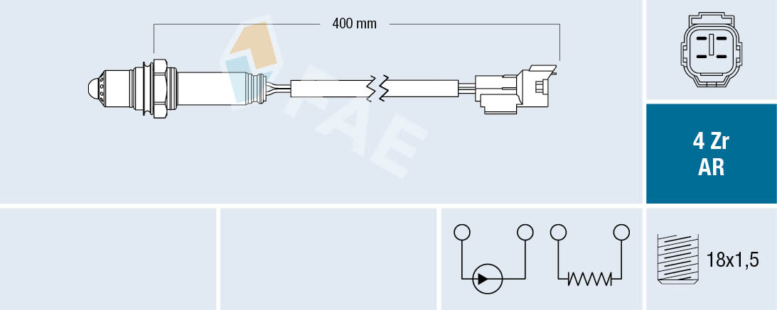 FAE Lambda-sonde 75665