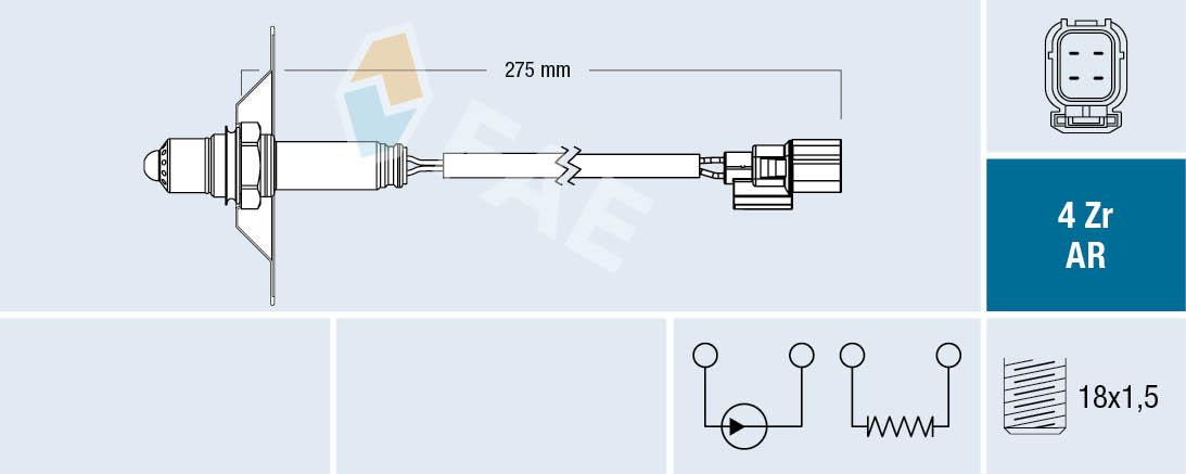 FAE Lambda-sonde 75676