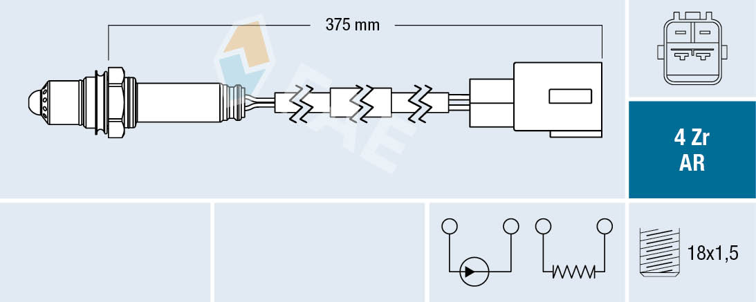 FAE Lambda-sonde 75685