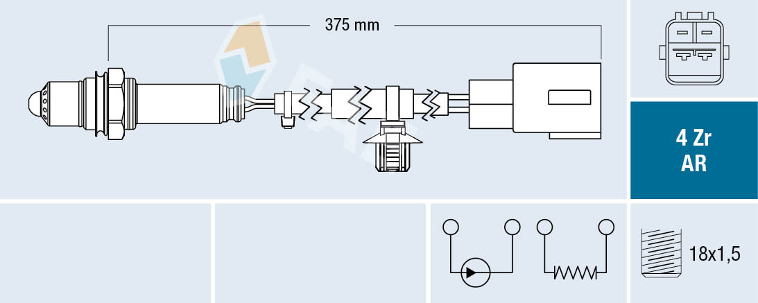 FAE Lambda-sonde 75687