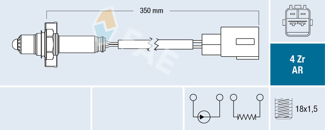 FAE Lambda-sonde 75707