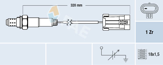 FAE Lambda-sonde 77102