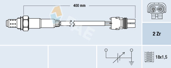 FAE Lambda-sonde 77104