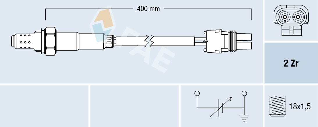 FAE Lambda-sonde 77104