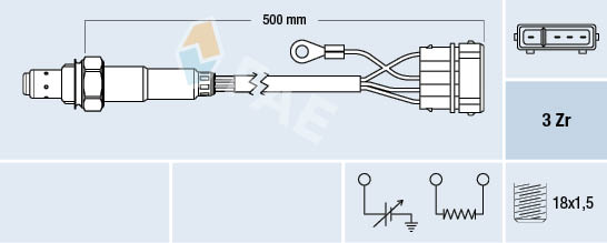 FAE Lambda-sonde 77110