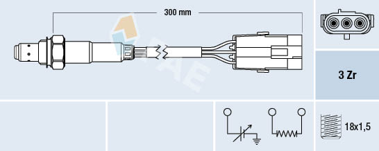 FAE Lambda-sonde 77113