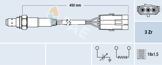 FAE Lambda-sonde 77114