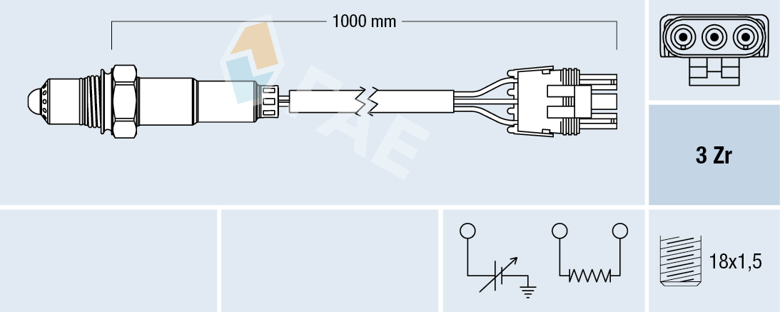 FAE Lambda-sonde 77119