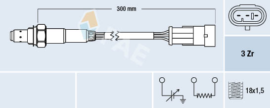 FAE Lambda-sonde 77121