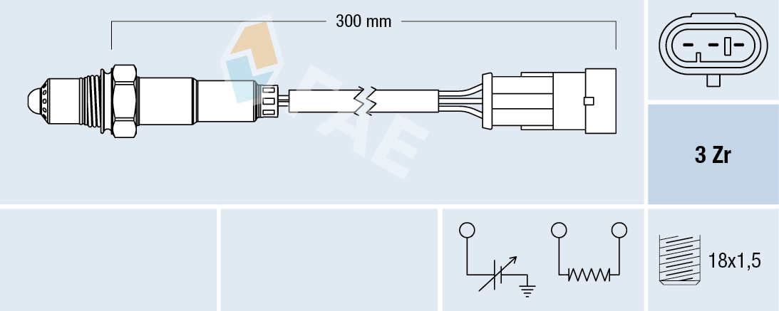 FAE Lambda-sonde 77121