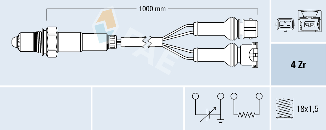 FAE Lambda-sonde 77124