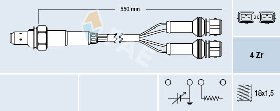 FAE Lambda-sonde 77126