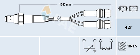 FAE Lambda-sonde 77127