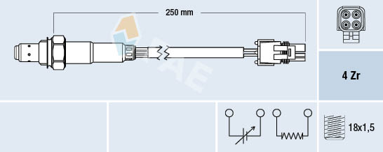 FAE Lambda-sonde 77129