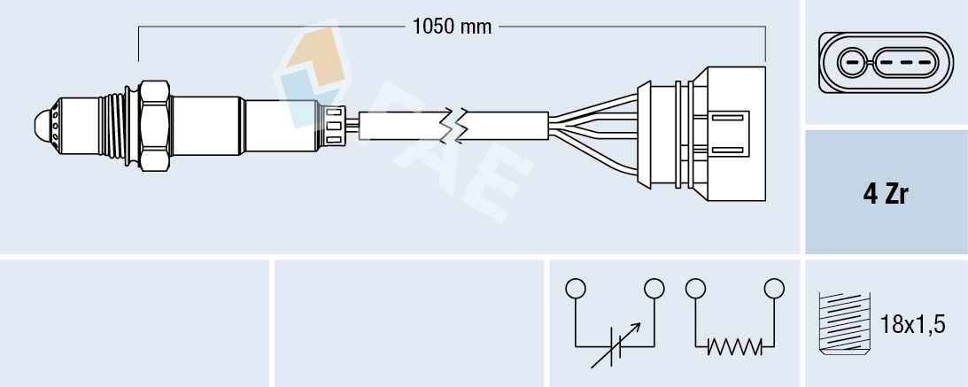 FAE Lambda-sonde 77134