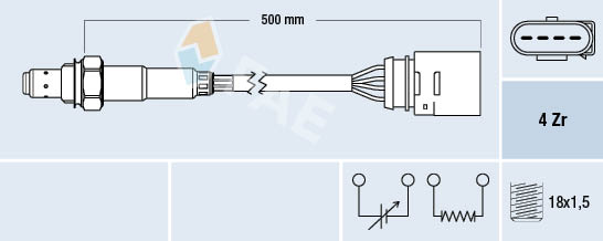 FAE Lambda-sonde 77138