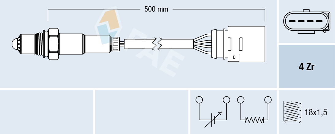 FAE Lambda-sonde 77138