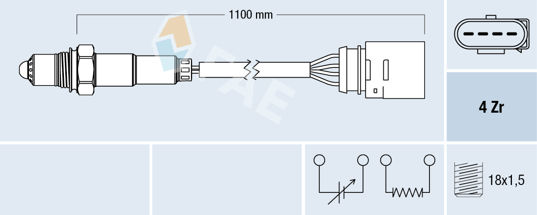 FAE Lambda-sonde 77140