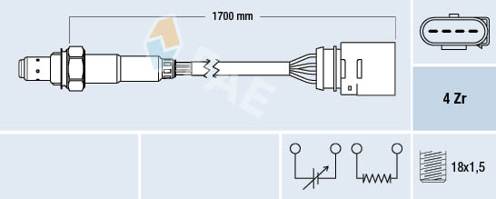 FAE Lambda-sonde 77147