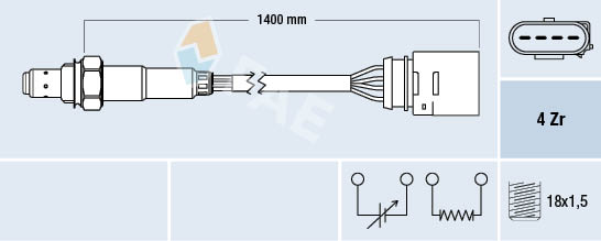 FAE Lambda-sonde 77149