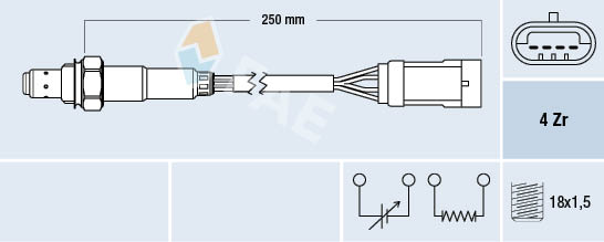 FAE Lambda-sonde 77151