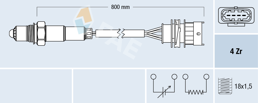 FAE Lambda-sonde 77157