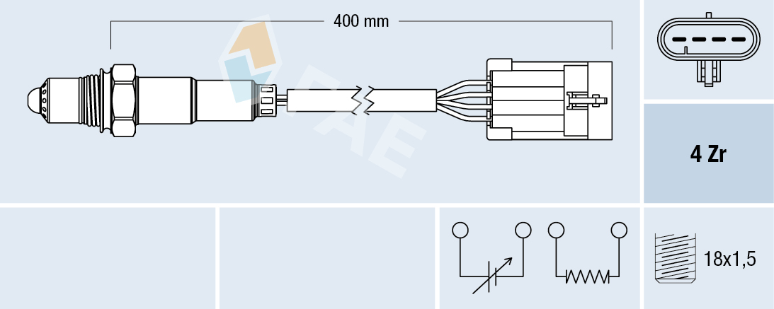 FAE Lambda-sonde 77158