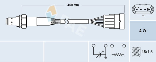 FAE Lambda-sonde 77159